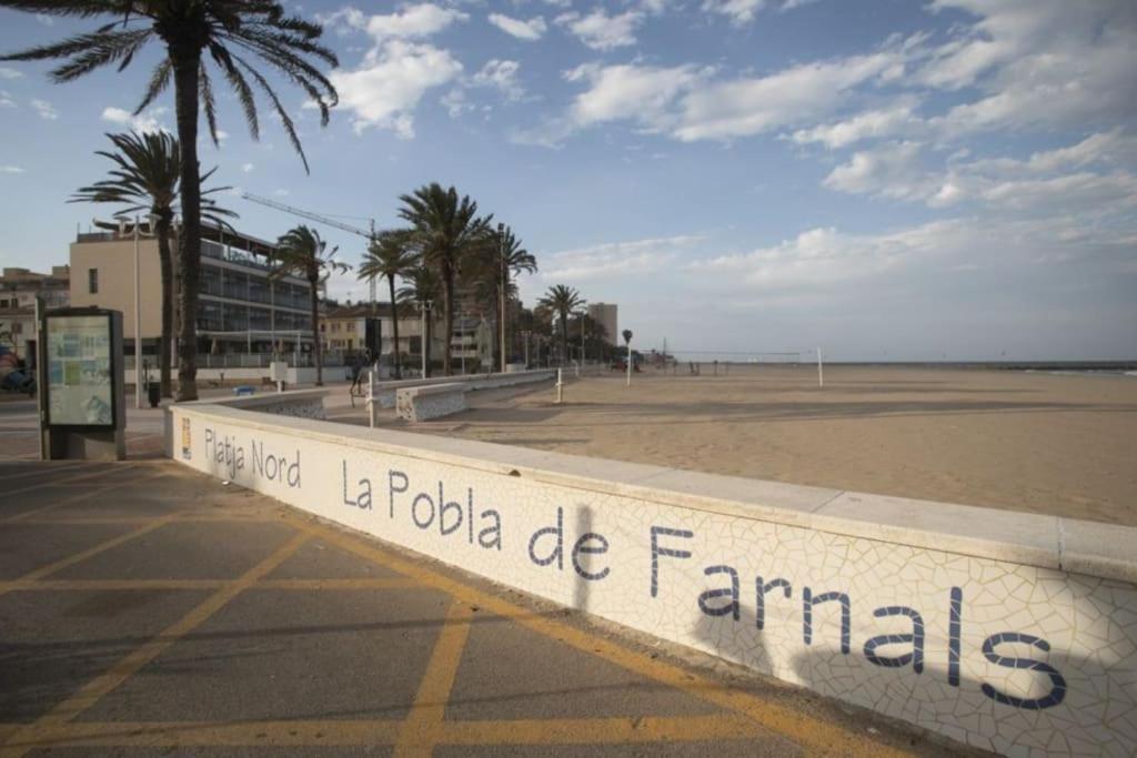 La Llar45 , Relajate Junto Al Mar Lejlighed Playa Pobla de Farnals Eksteriør billede